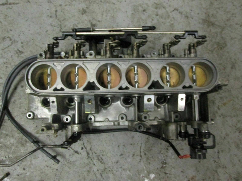 1997 Yamaha outboard S250TURV 250hp 2-stroke throttle body w/ TPS 65L-13751-00-0
