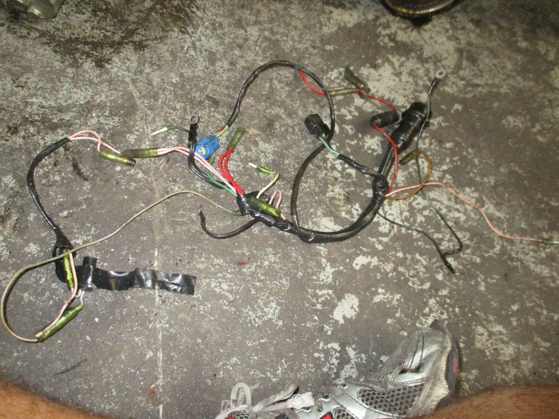 1997 yamaha 70hp outboard 2 stroke precision blend complete engine wiring harnes