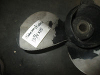 Load image into Gallery viewer, Johnson Evinrude outboard alluminum propeller 13 3/4 by 15 (391198)
