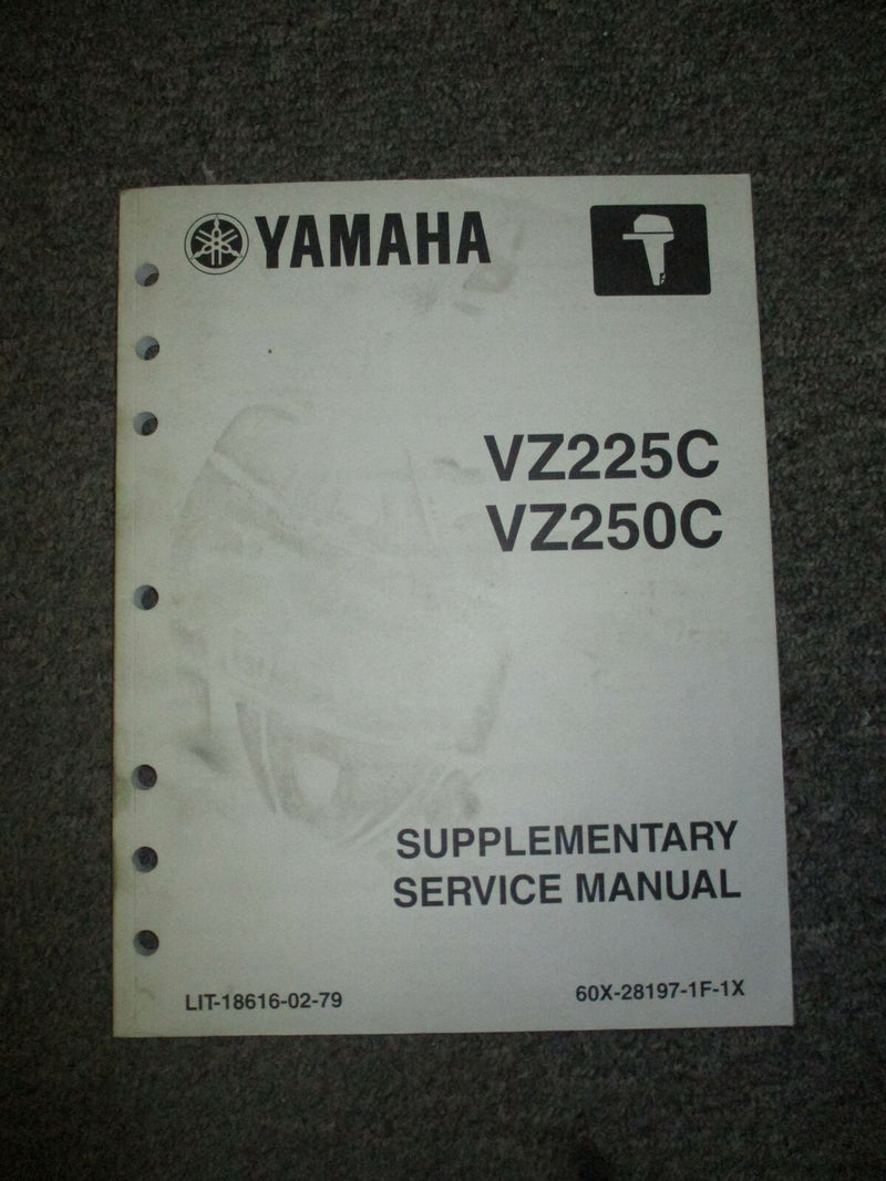 Yamaha VZ225C VZ250C Supplementary Service Manual [LIT-18616-02-79]