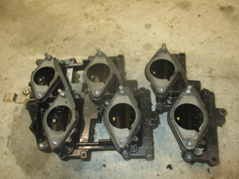 Evinrude OceanPro 200hp outboard intake manifold with reeds (344819)