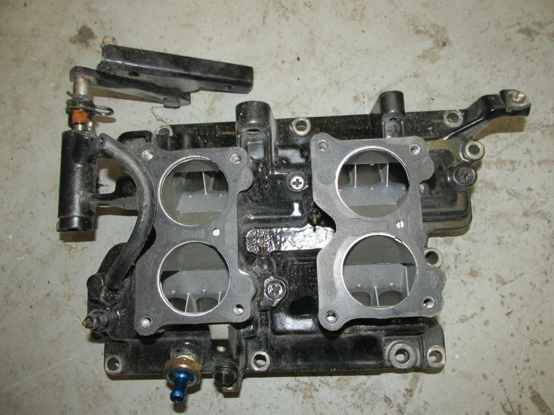 1994 E115TLERC Evinrude 115hp V-4 2 stroke intake manifold and reed valve set