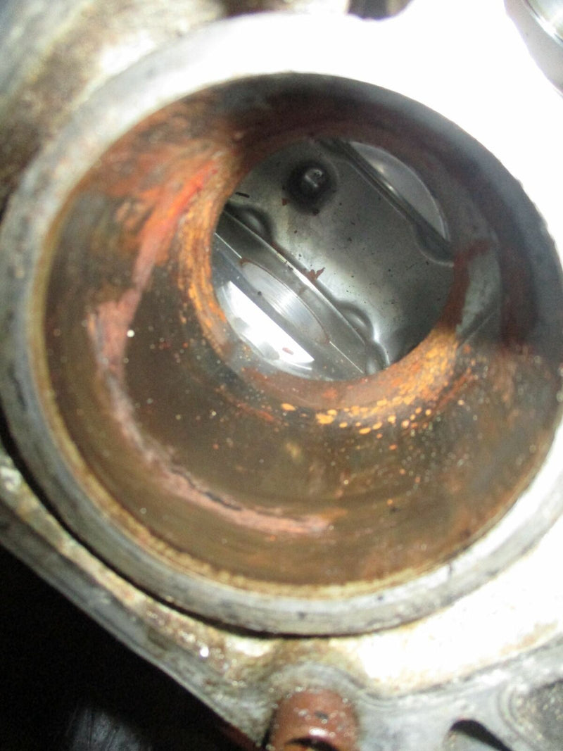 Suzuki DF50 4 stroke outboard crankcase block