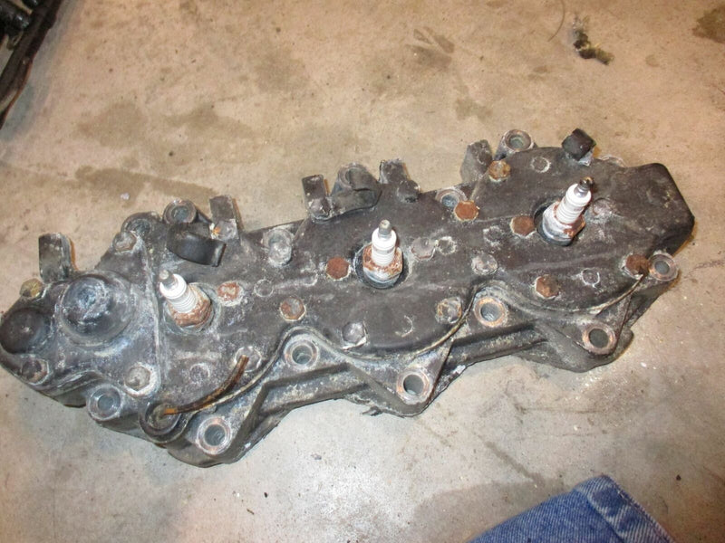 Evinrude 175hp 2 stroke outboard port cylinder head (328324)