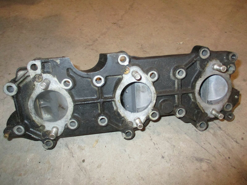 Evinrude Sea Horse 70hp outboard intake manifold with reed valves (186548)