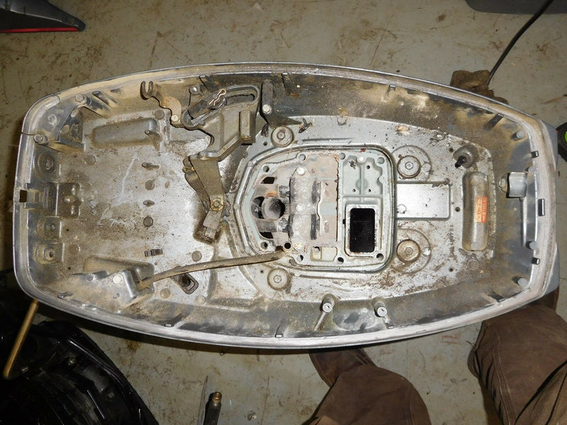 1999 yamaha C40TLRX 20" Long shaft mid section