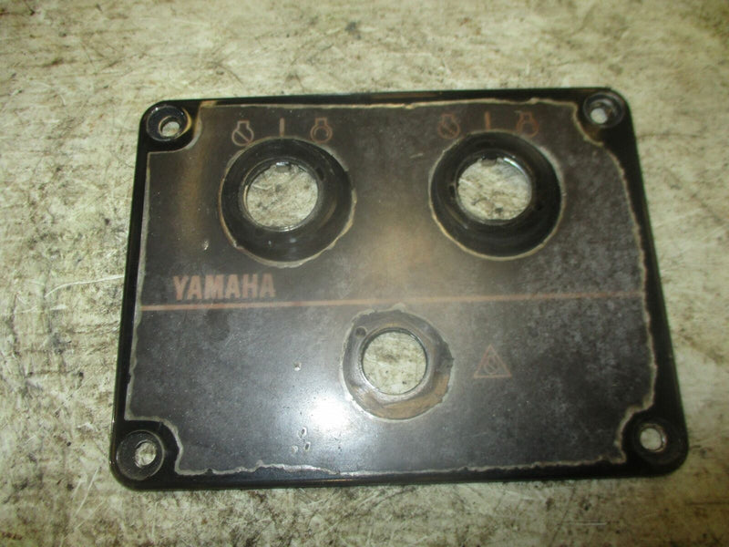 Yamaha outboard dual Ignition switch plate