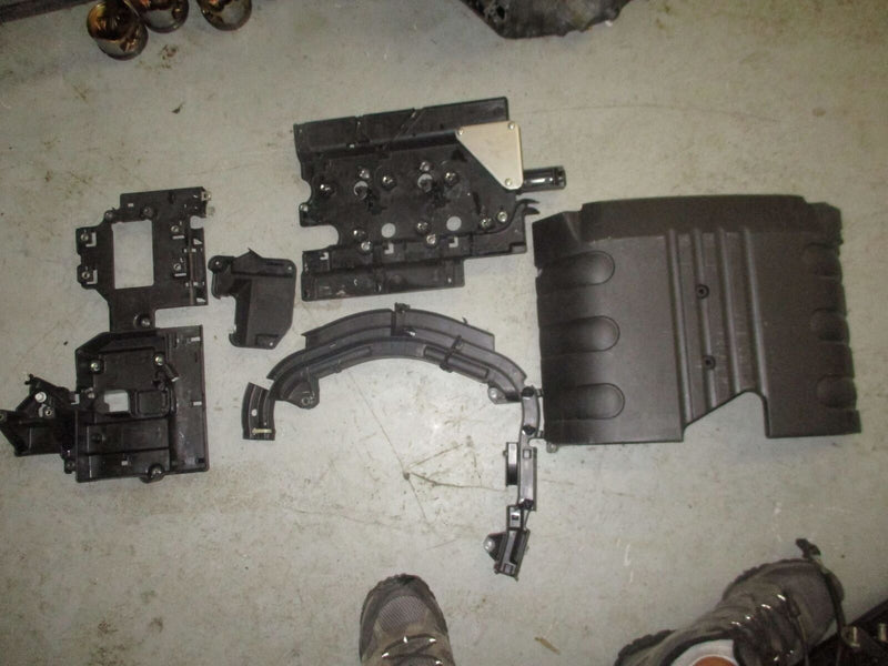 Yamaha F225 225 hp TXR 4 stroke outboard electronics cover set (69J-82316-00-00)