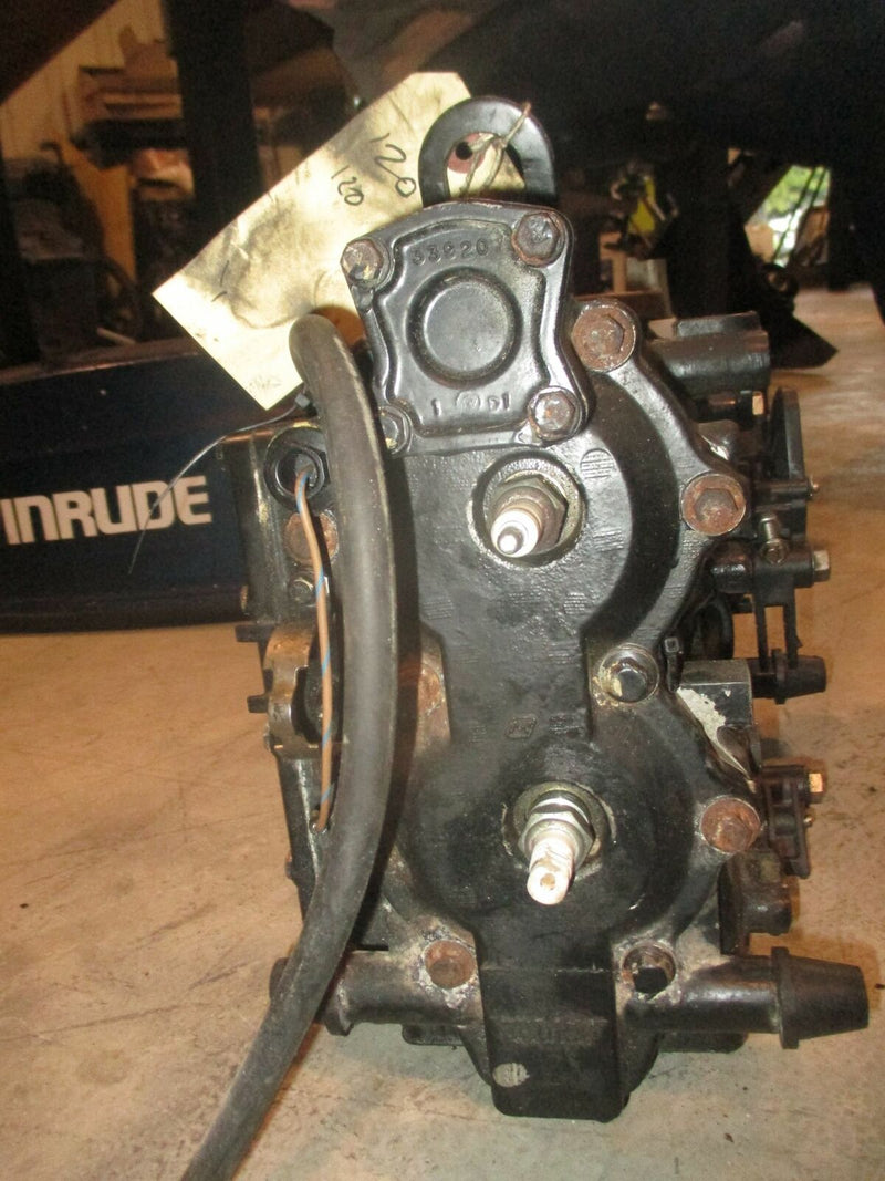 Evinrude 50hp 2 stroke outboard crankcase powerhead