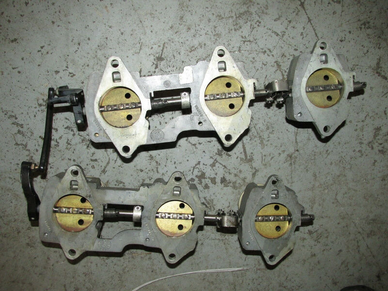 Evinrude Ficht outboard 2-stroke V-6 throttle body 344786