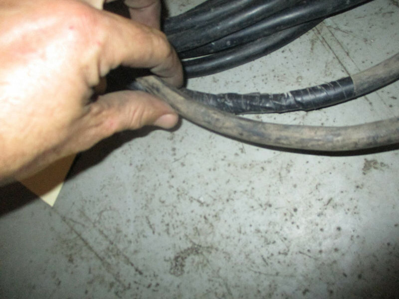 Suzuki outboard 25ft round black plug style rigging harness