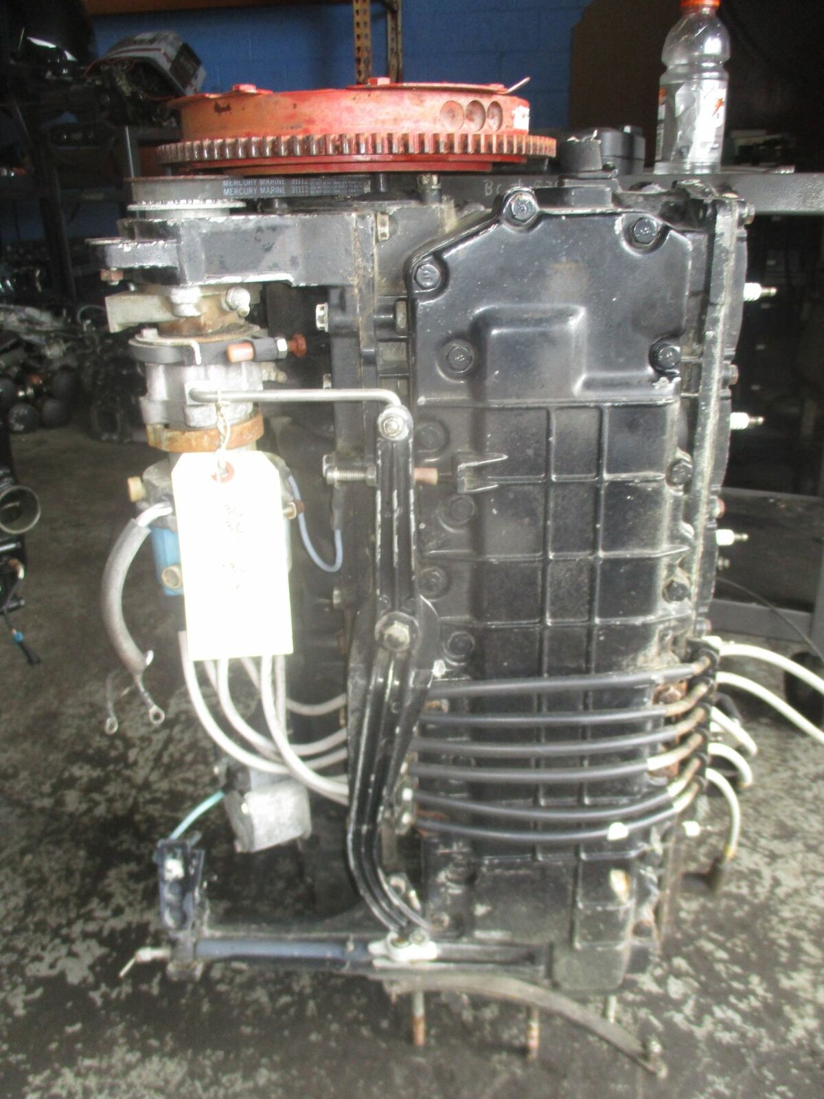 Mercury 90hp 2 stroke outboard crankcase powerhead SOLD AS IS