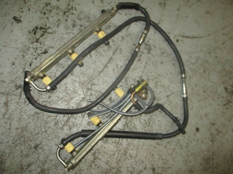 Yamaha 225hp 4 stroke outboard fuel rail with injector set (69J-13160-00)