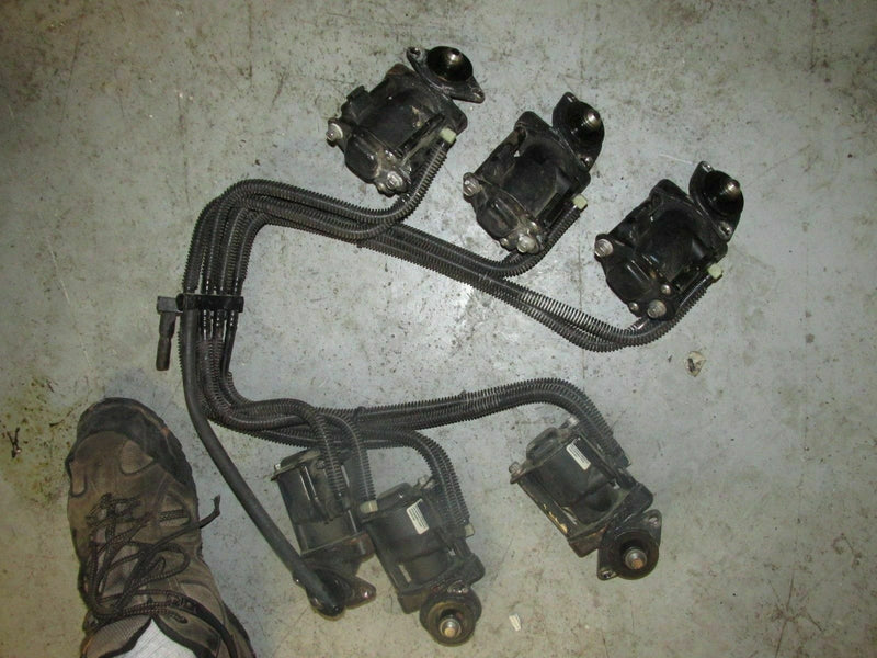 2003 Evinrude Ficht outboard 2 stroke 250hp E250FPLSTR fuel inejctor set 5000947