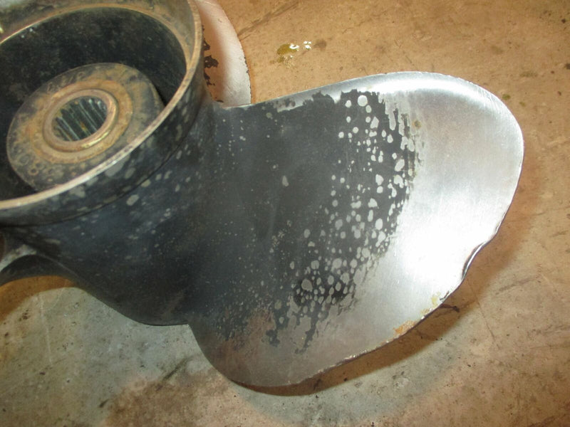 Evinrude 120hp -140hp 2 stroke outboard stainless steel propeller 14 1/2 by 19