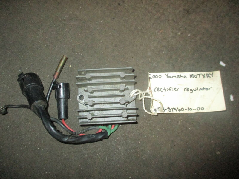 Yamaha 150hp 2 stroke outboard rectifier regulator (6R3-81960-10-00)