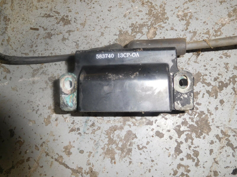 johnson tracker 40hp outboard dual ignition coil 583740