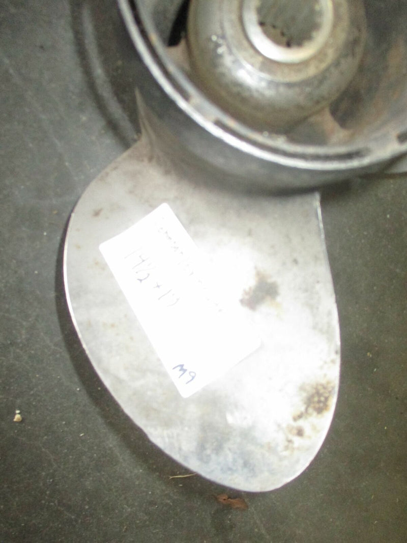 Johnson Evinrude outboard stainless steel propeller 14 1/2 by 19