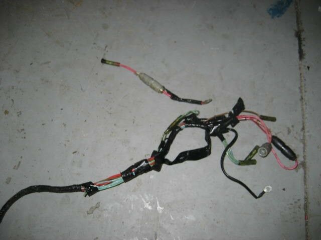 Yamaha 150 Percision Blend TXRQ 1992 wiring harness wire 6R3-82105-00-00