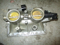 Load image into Gallery viewer, 2009 Evinrude outboard 115hp ETEC throttle body with position sensor 5005828
