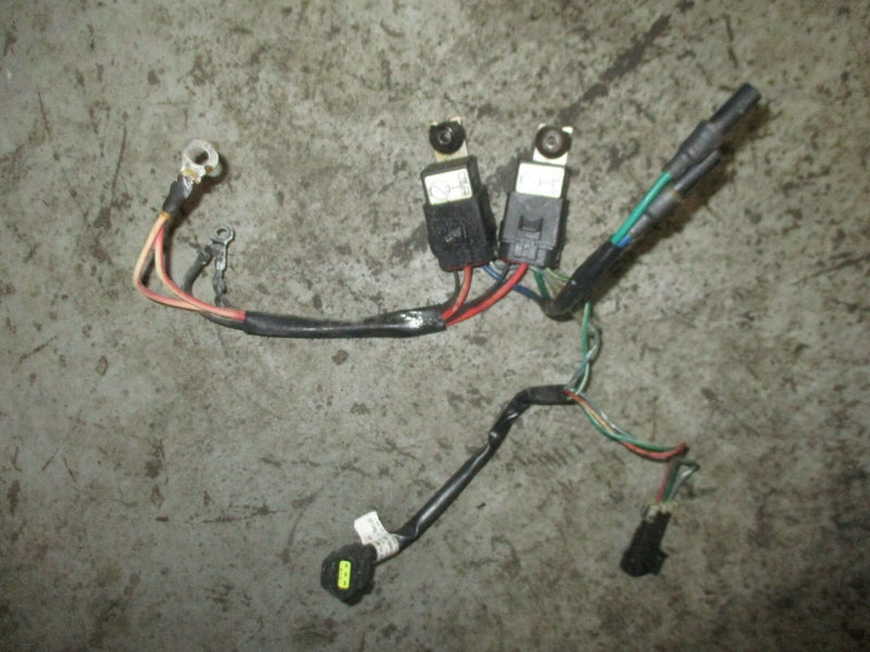 2006 Mercury 90hp optimax 2-stroke 1.5L tilt trim relays & harness 84-819514a21