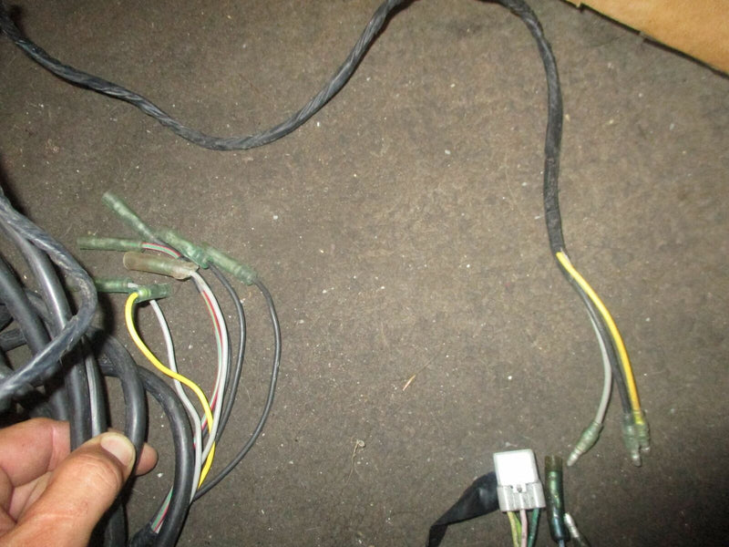 Suzuki outboard engine monitor gauge harness