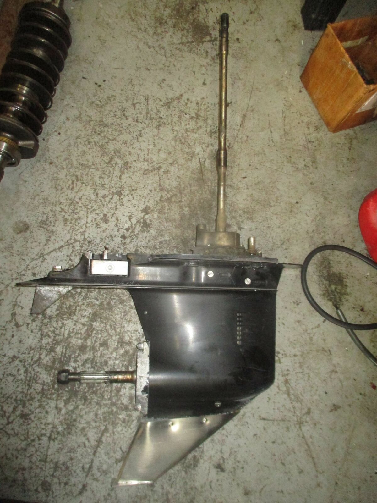 Mercury 75hp 4 stroke outboard lower unit with 20" shaft