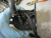 Load image into Gallery viewer, 2006 Evinrude E-Tec 250hp outboard fuel water separator and sensor
