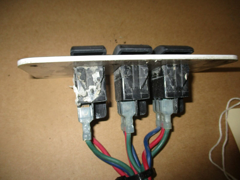 Outboard triple engine toggle switch set