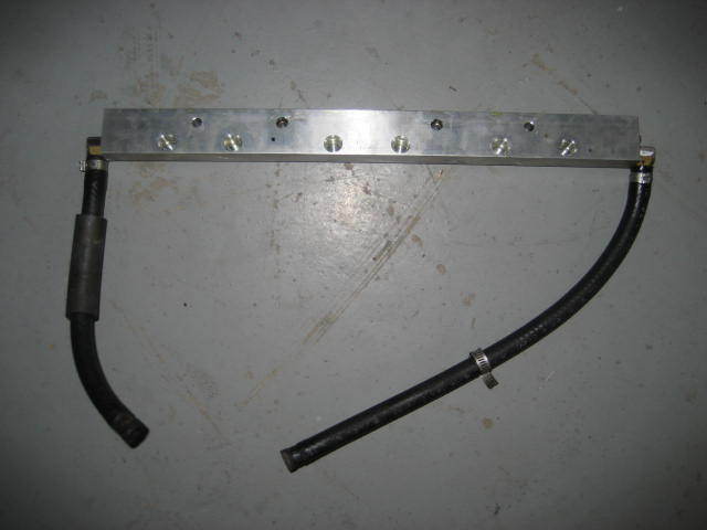 Yamaha Outboard 250 225 hp OX66 Fuel Rail Pipe 65L-13938-00-00