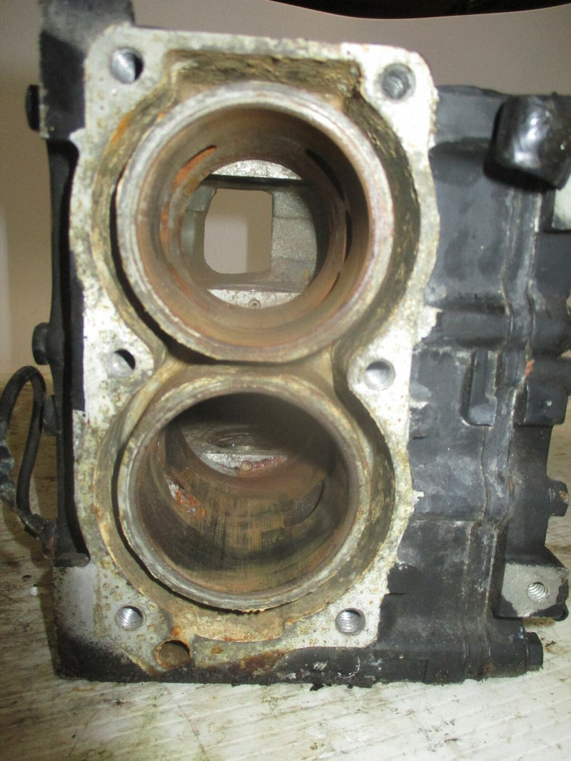 Johnson 9.9hp outboard crankcase block