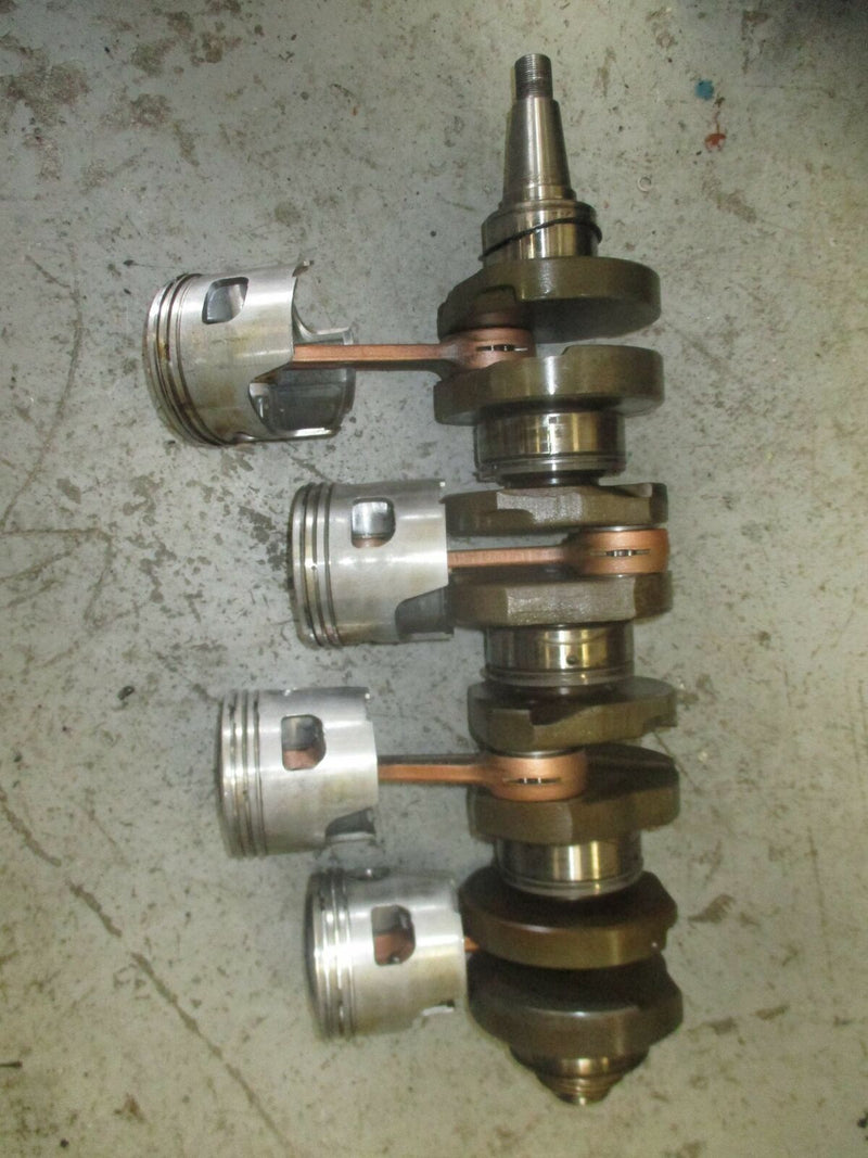 Nissan 140hp 2 stroke outboard crankshaft and pistons (3C7000502)