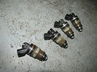 Load image into Gallery viewer, 1997 Suzuki DT140 2 stroke 140hp 14003-751427 fuel injector set of 4 15710-94900
