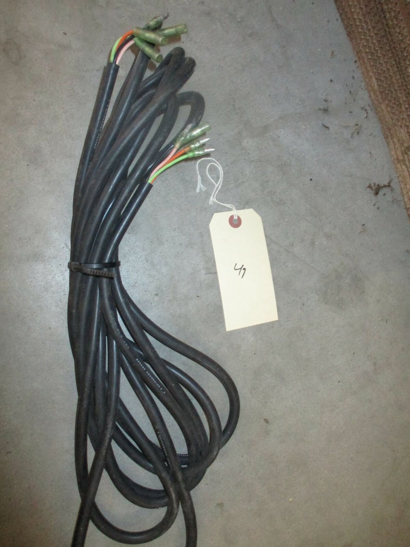 Nissan Tohatsu outboard 4 wire bullet connector harness