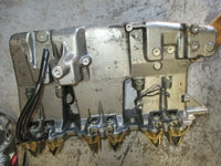 Load image into Gallery viewer, 1996 Suzuki DT200 2-stroke outboard intake manifold with reeds 13150-92E30

