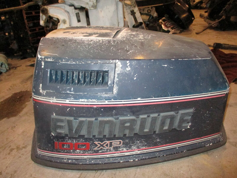 Evinrude 100hp 2 stroke outboard top cowl