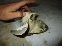 Load image into Gallery viewer, Yamaha 15hp 4 stroke outboard alluminum propeller 9 1/4 by 10
