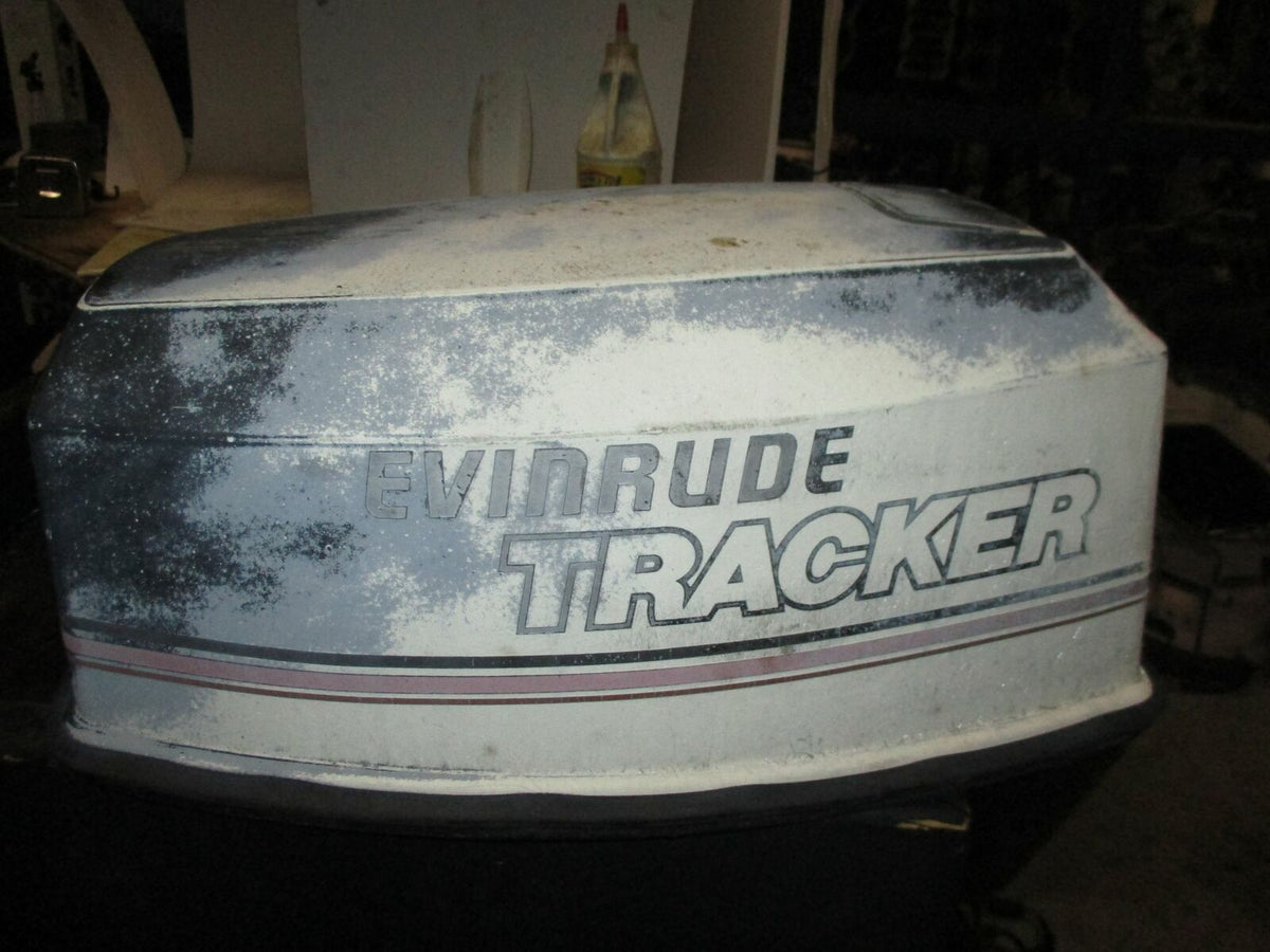 Evinrude Tracker 25hp outboard top cowling