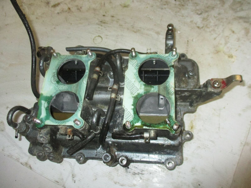 Yamaha 115hp 2 stroke outboard intake manifold with reed valve (6E5-13641-10-94)