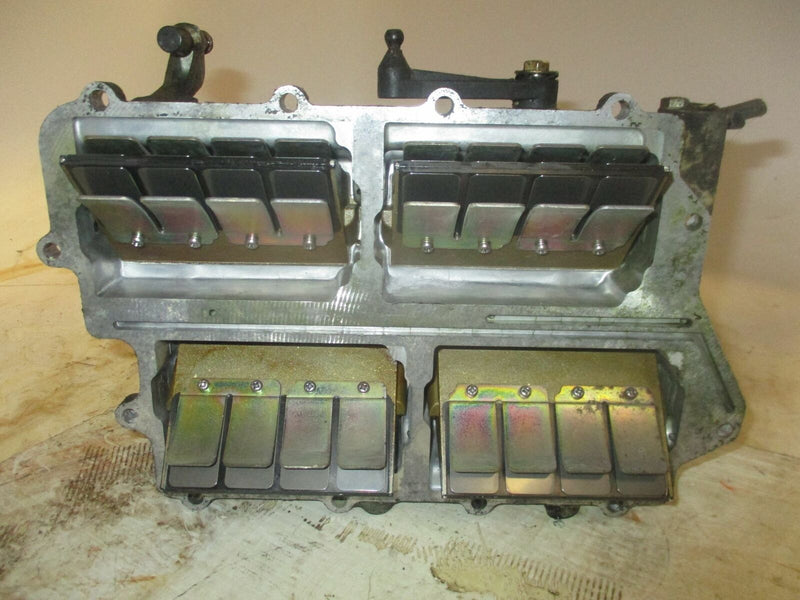 Yamaha 115hp 2 stroke outboard intake manifold with reeds (6E5-13641-10-94)