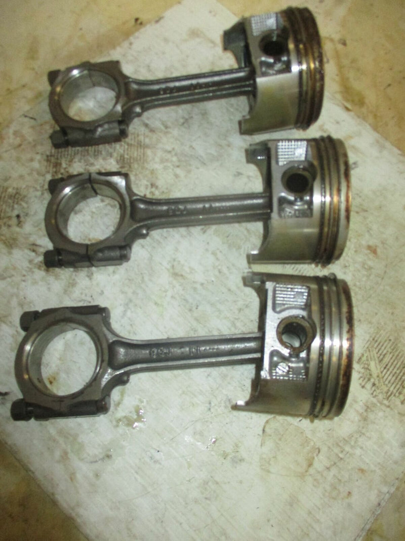 Johnson Suzuki DF115 115hp outboard piston and rod set of 3 (5033653)