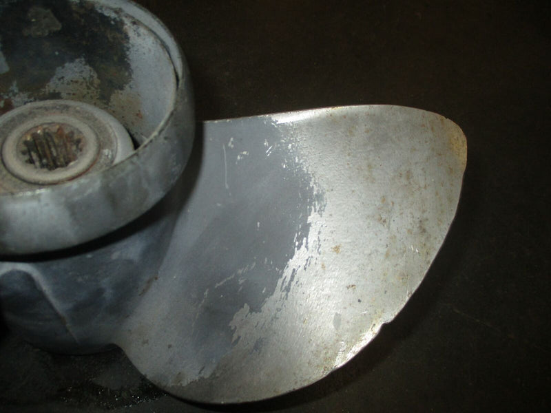 Johnson Evinrude outboard stainless steel propeller 90-115 hp.