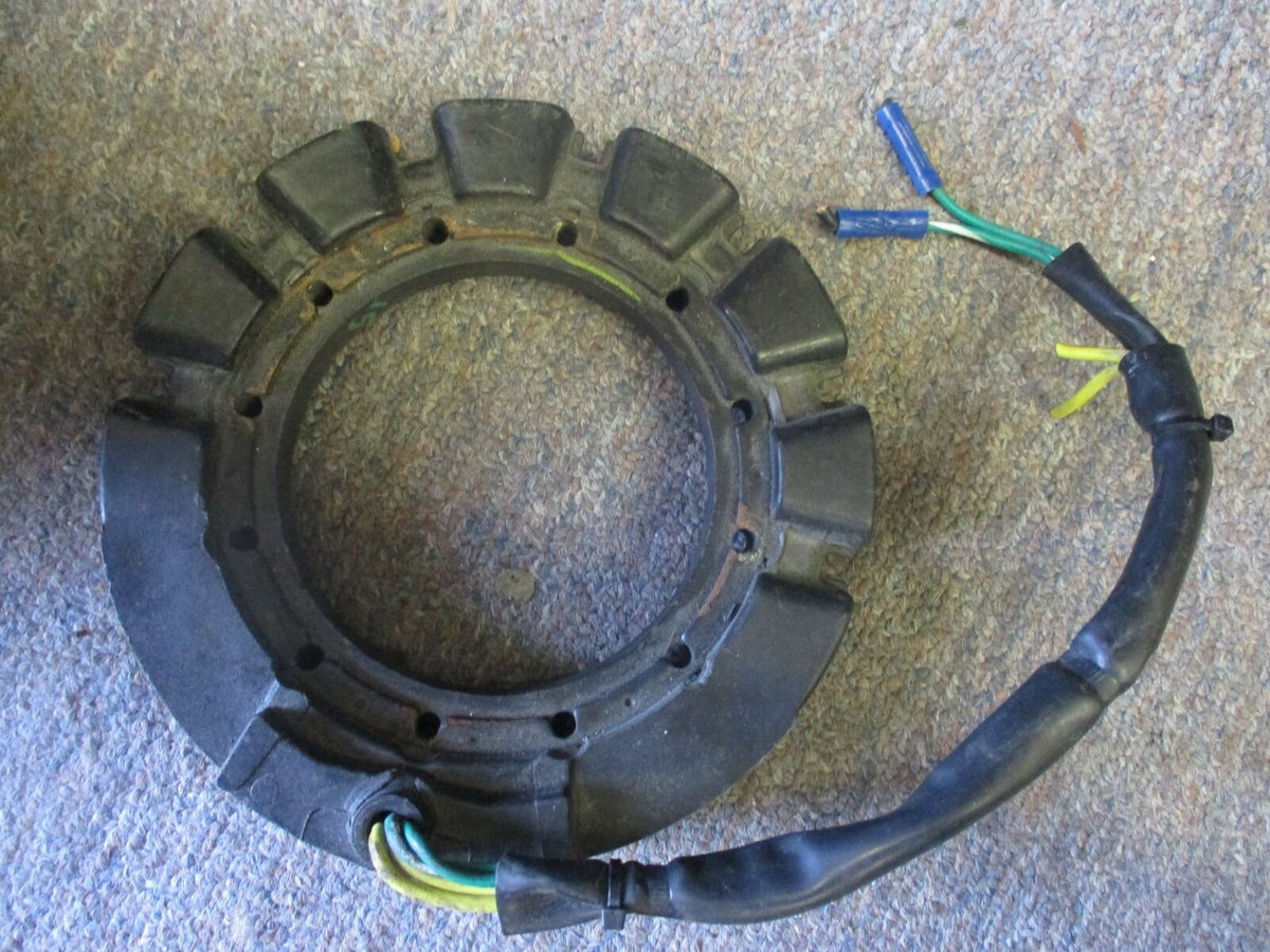 Mercury 2 stroke outboard stator w/Cut wires (398-9873A13