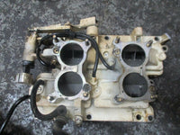 Load image into Gallery viewer, 1986 Johnson 90hp Outboard 2-stroke J90TLCDC intake manifold/reed valves 0397075
