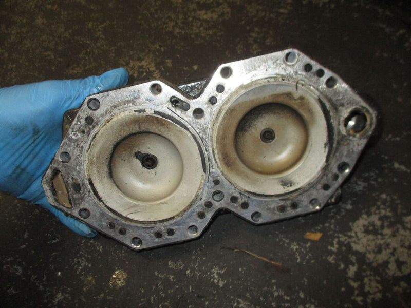 Johnson 90 hp 2 stroke outboard cylinder head #1