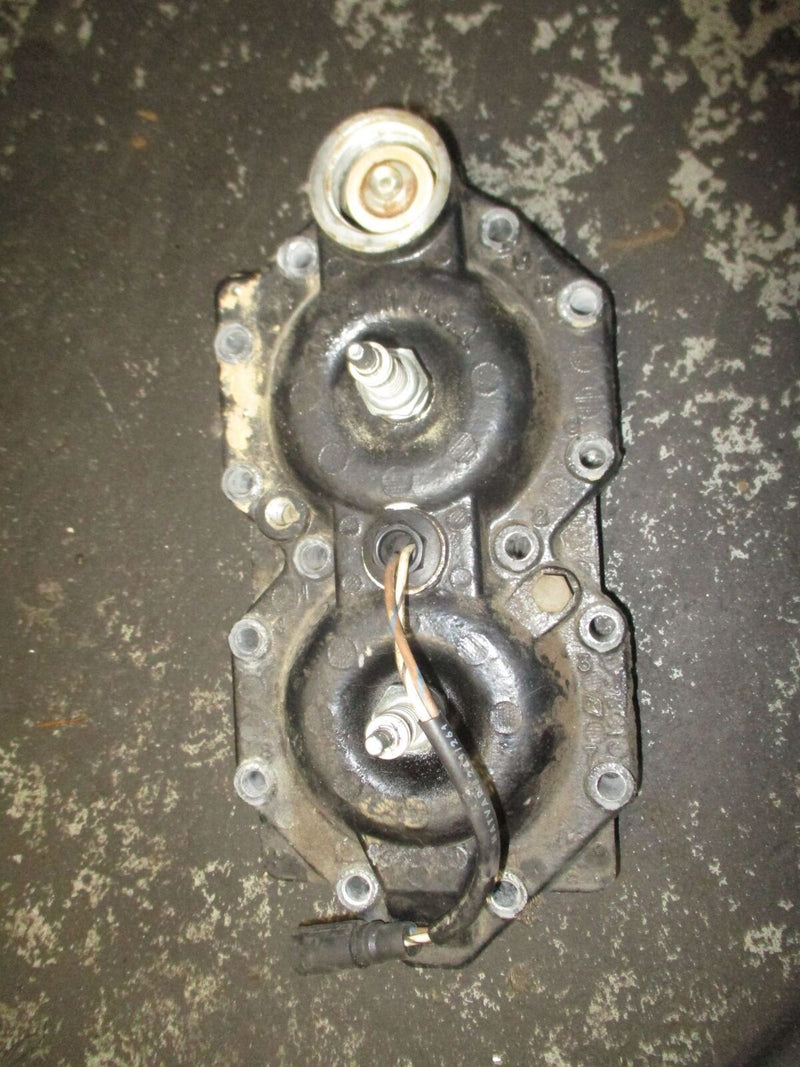 Johnson 90 hp 2 stroke outboard cylinder head #1