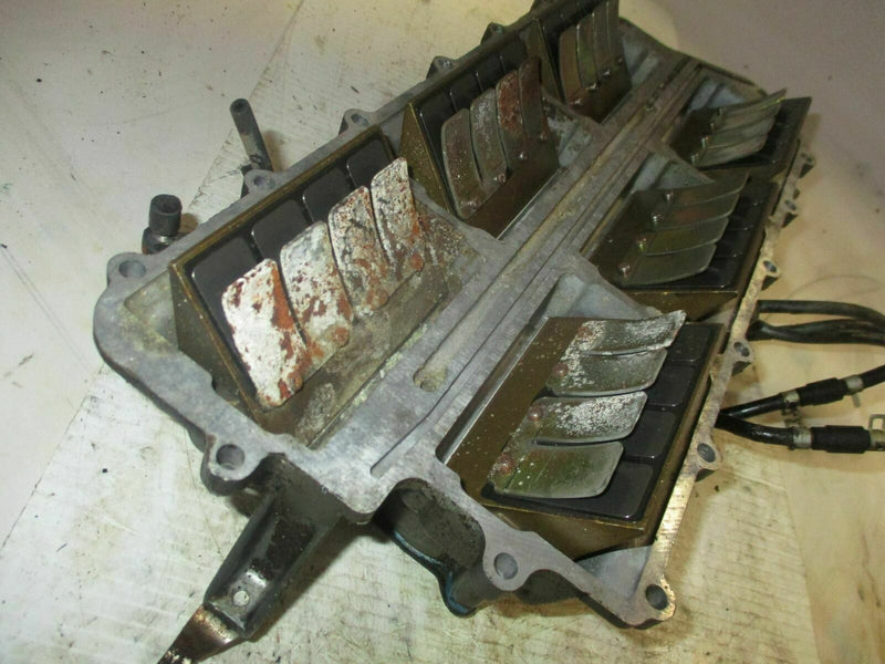 Yamaha 150hp 2 stroke outboard intake manifold with reeds (6G5-13641-10-94)