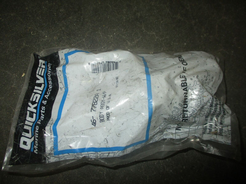 Mercury outboard Quicksilver body assembly (46-77822A1)