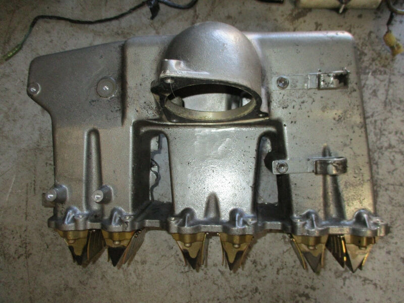 1996 Suzuki DT200 2-stroke outboard intake manifold with reeds 13150-92E30