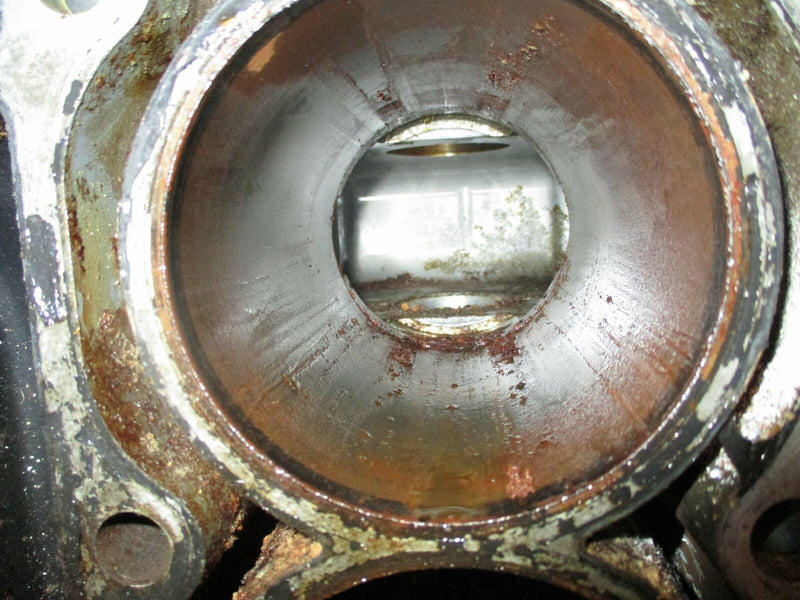 Honda BF130A 130hp outboard crankcase block